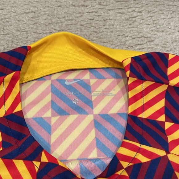 Nike Barcelona Pre Match Training Jersey 22/23 men size L NWT - Picture 3 of 6